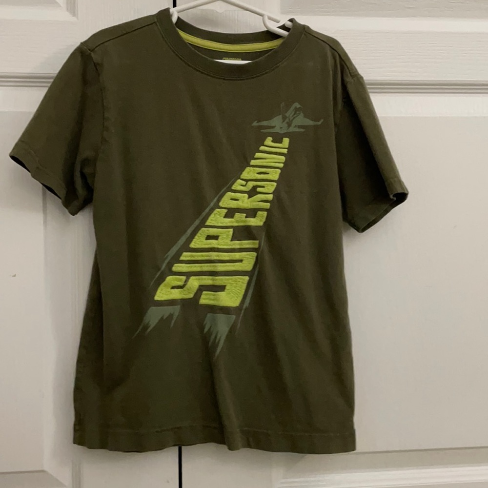 GYMBOREE SUPERSONIC AIRPLANE TEE